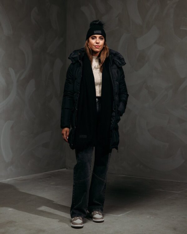 Malelions Women Mid Length Puffer Jacket - Afbeelding 3