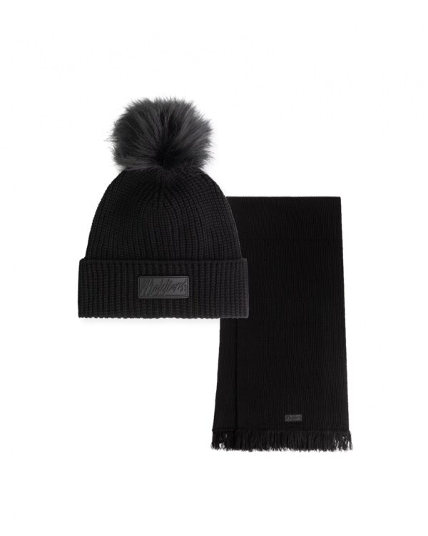 Malelions Women Knitted Beanie Scarf Set - Afbeelding 3