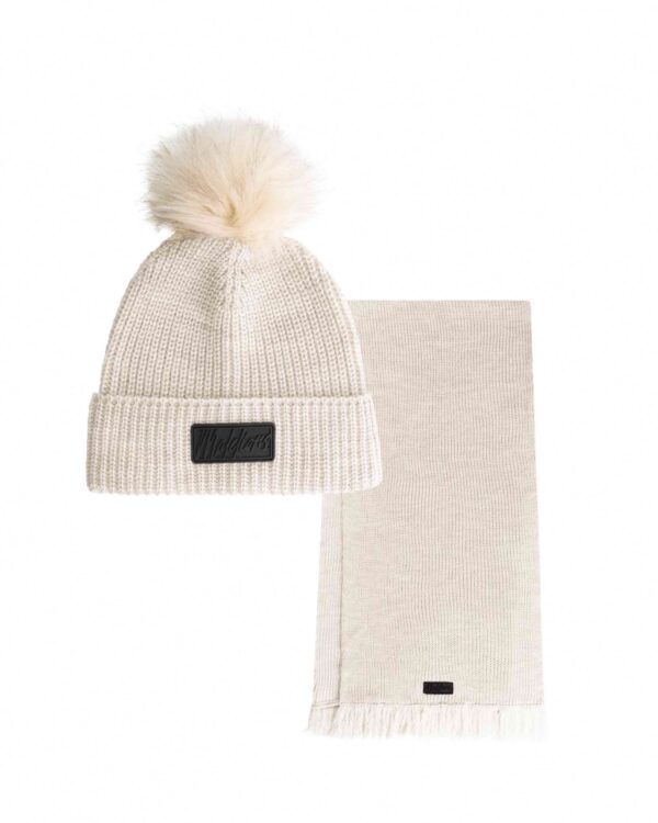 Malelions Women Knitted Beanie Scarf Set - Afbeelding 2
