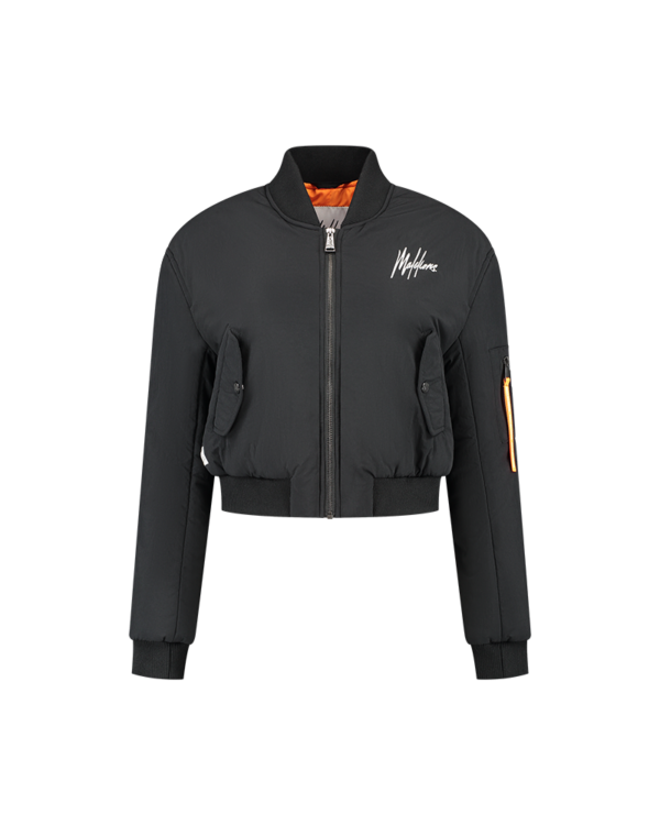 MALELIONS WOMEN CROPPED BOMBER JACKET - Afbeelding 4